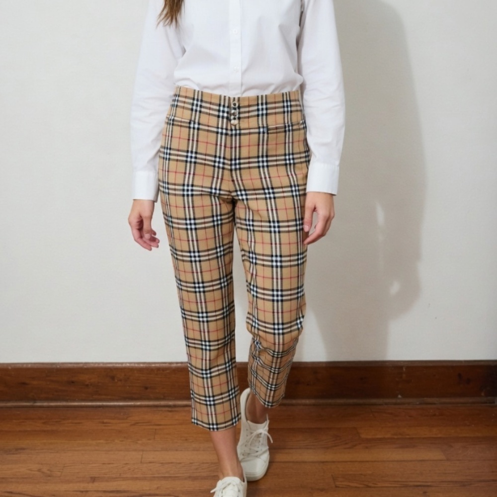 Burberry Cropped Pants Size 3